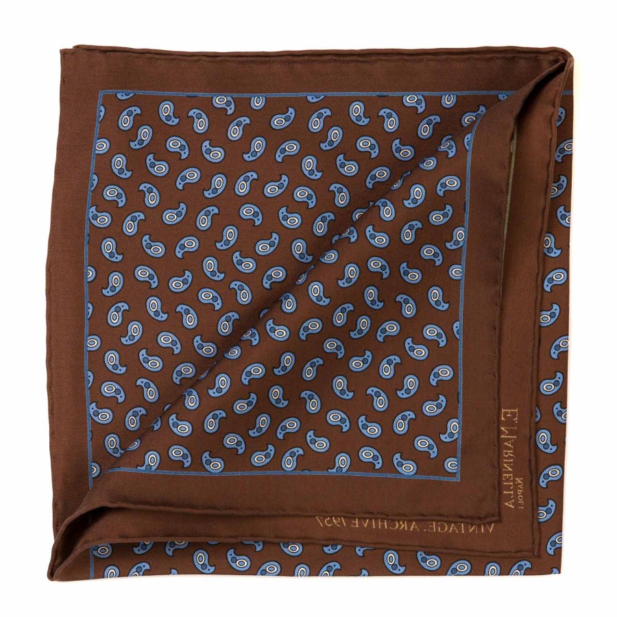 Handkerchiefs | E. Marinella Limited Edition - Pocket Square "Archive 1957"