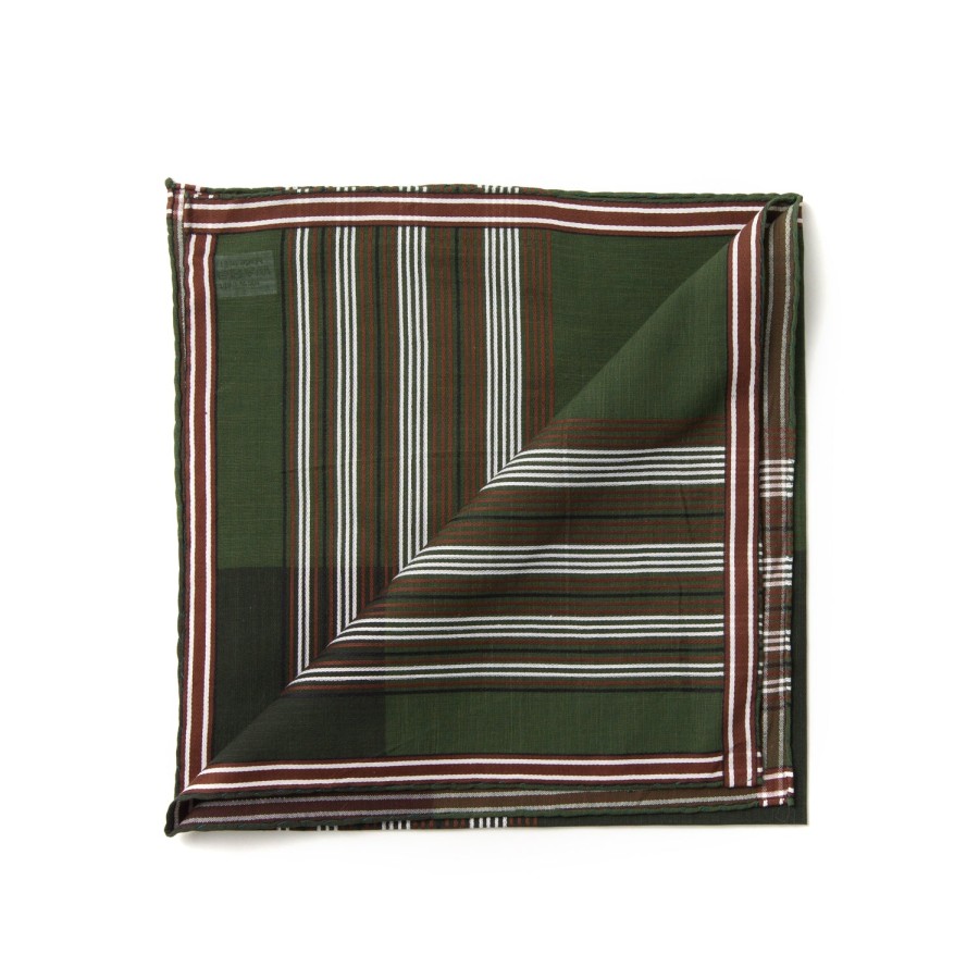 Taschentucher | Simonnot-Godard Limited Edition: Pure Cotton Handkerchief "Vintage Shetland 1960"