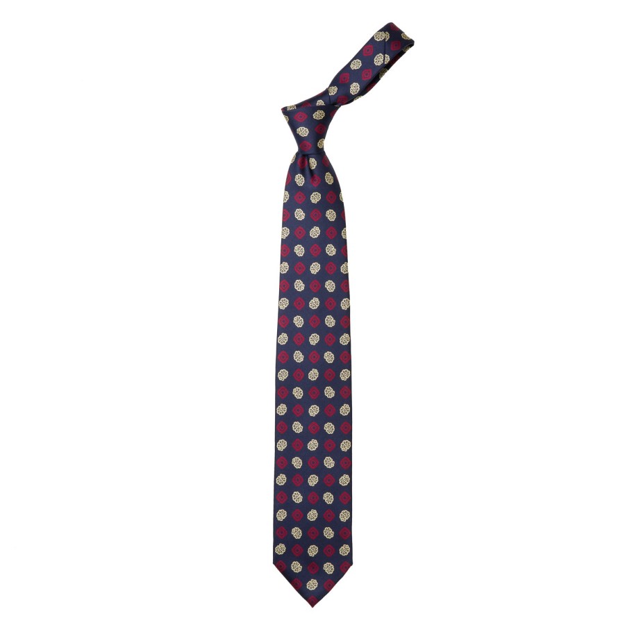 Ties | E. Marinella Limited Edition - Dark Blue Tie "Archivio 1979"
