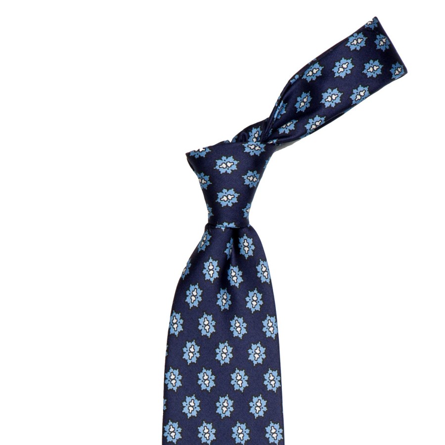 Ties | E. Marinella Limited Edition - Blue Tie "Archivio 1933"