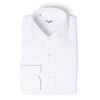 Shirts | Cesare Attolini White Pure Egyptian Cotton Shirt From Alumo - Collo Tom