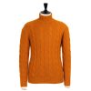Knitwear | Di Poldo Delle Alpi Torino" Turtleneck Sweater In Pure Cariaggi Cashmere - Hand