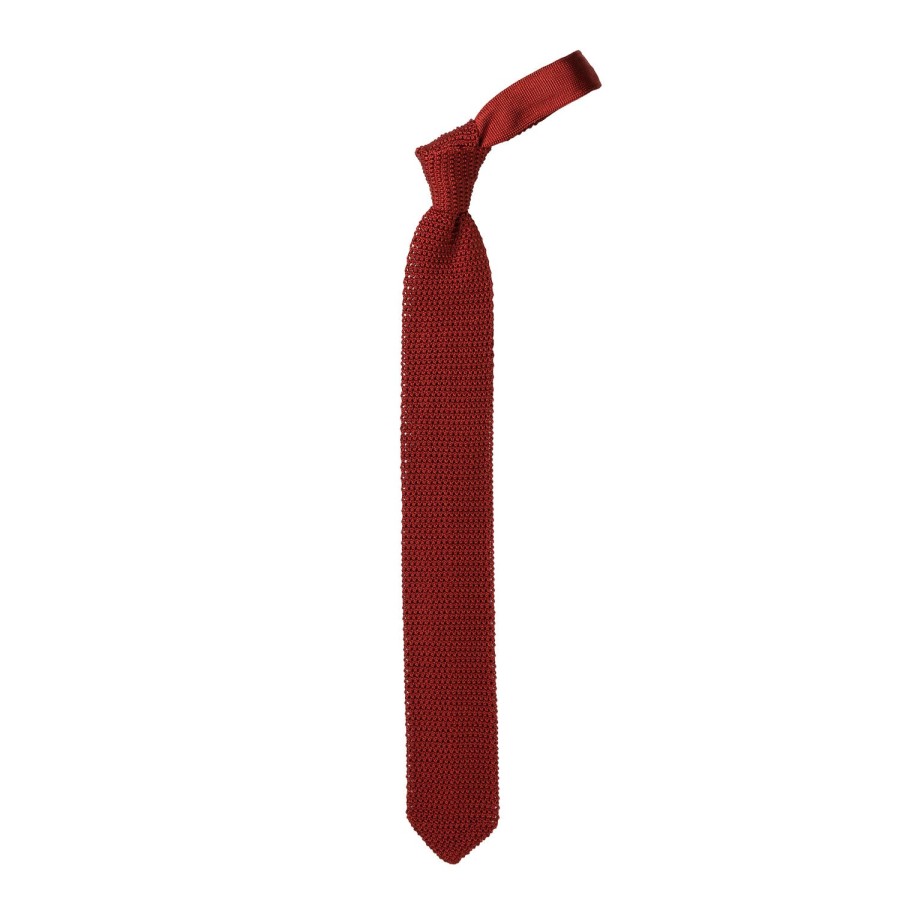 Ties | Petronius Exclusively For Michael Jondral: Petronius Knit Tie "Unita" Made Of Pu