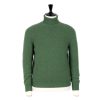 Knitwear | Fedeli Exclusive To Michael Jondral: Green Scottish 4-Ply Cashmere Turtleneck
