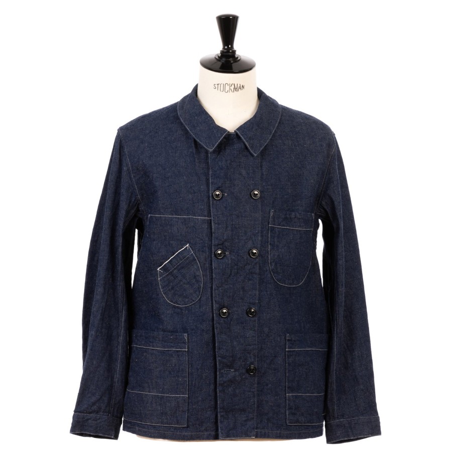 The Best From Japan | Coherence Jacket "Kees" In Japanese Selvedge Logger Denim