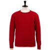 Knitwear | William Lockie Pure Geelong Lambswool "Leven Crew" Sweater - 2 Ply