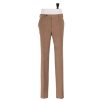Trousers | Rota Sartorial Exclusive To Michael Jondral: Light Brown English Cotton Moleskin Trou