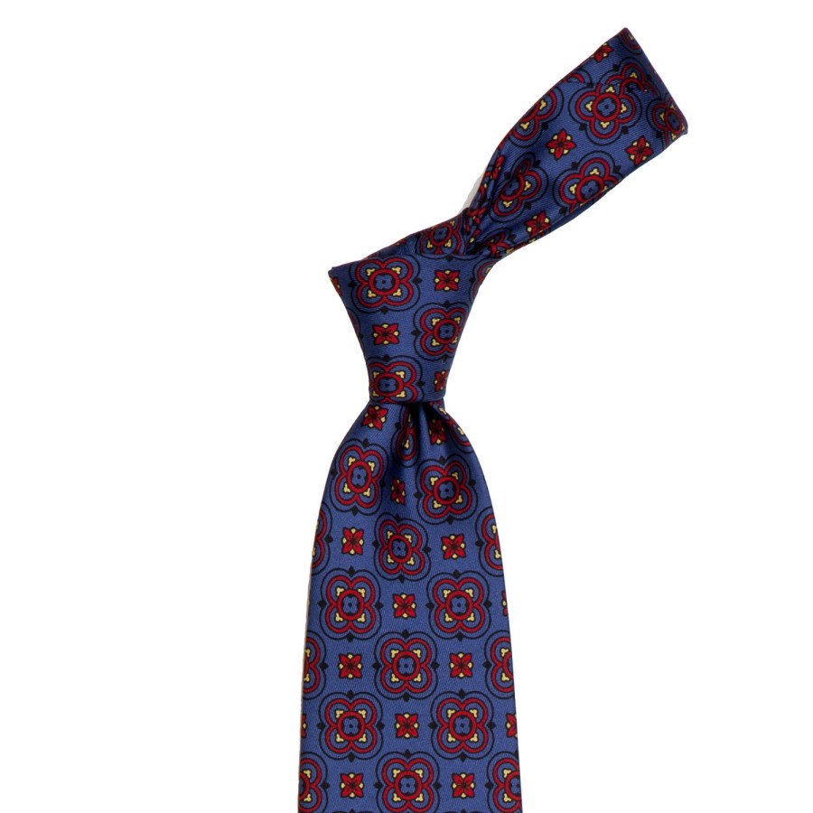 Ties | E. Marinella Limited Edition - Blue Tie "Archivio 1961"