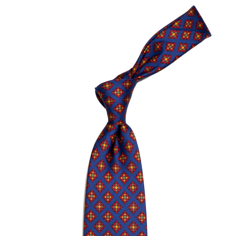 Ties | E. Marinella Limited Edition - Blue Tie "Archivio 1944"